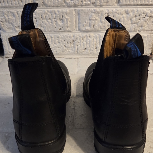 Blundstone BL566 Black Leather Women's Chelsea Boots - Picture 9 of 12